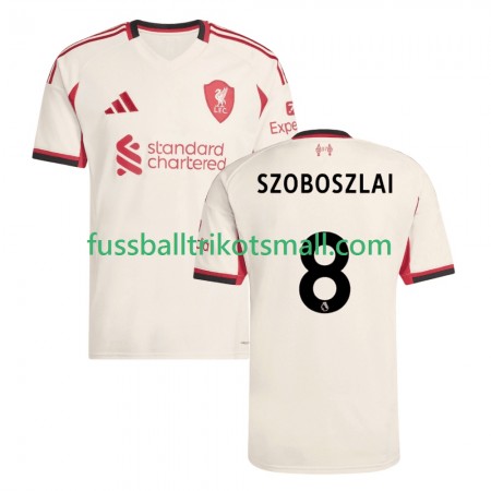 Fußballtrikots Liverpool Dominik Szoboszlai 8 2025-2026 Kurzarm Auswärts-trikot kaufen